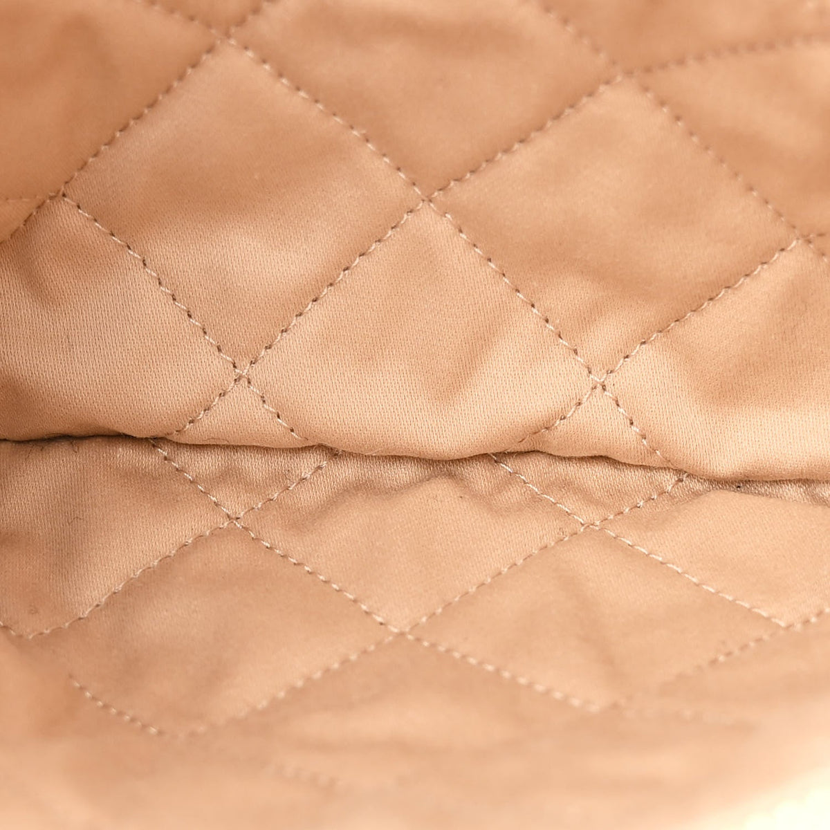 Large Quilted Calfskin Handbag - White