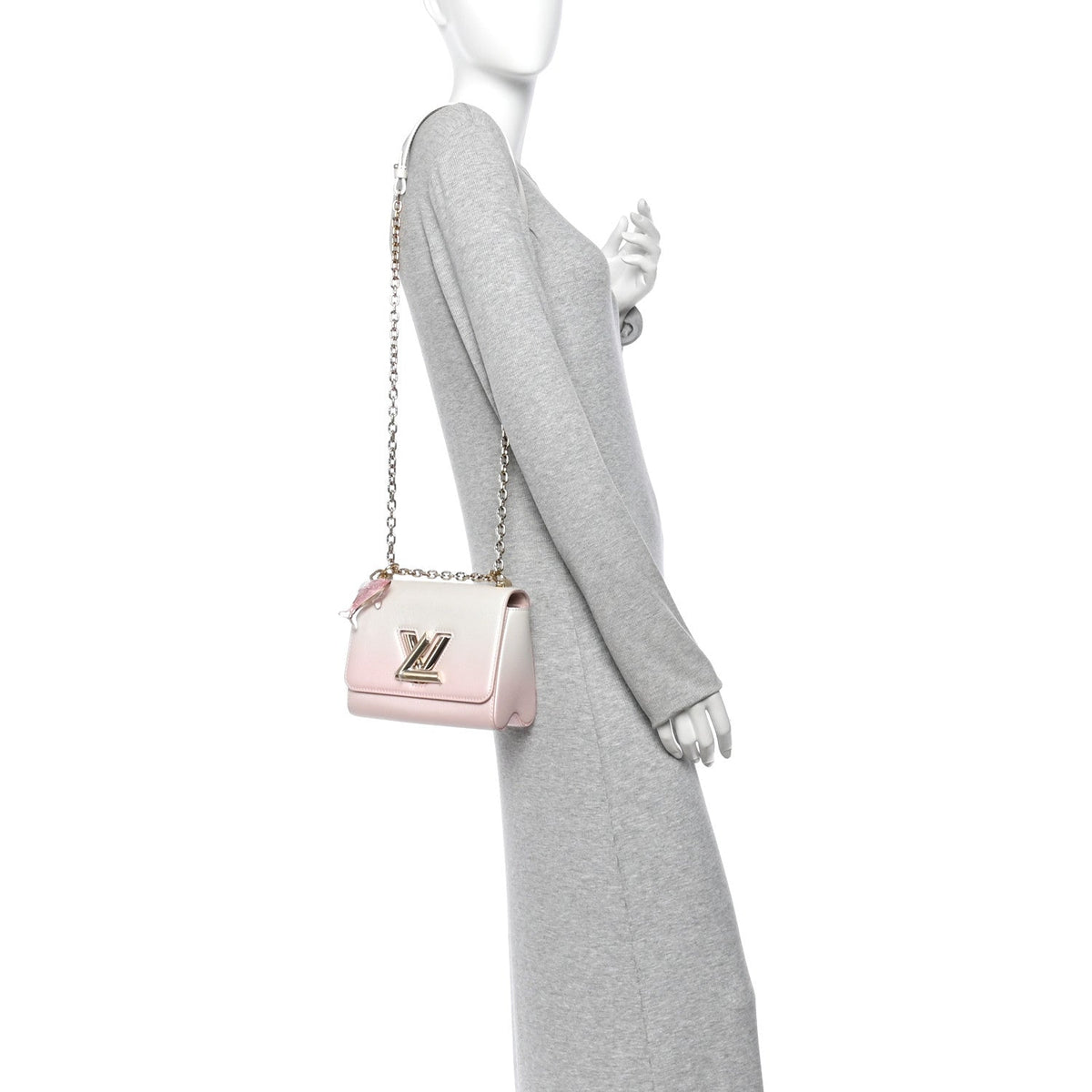 Calfskin Shoulder Bag - Pink