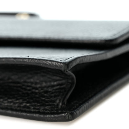 Calfskin Wallet Bag - Black