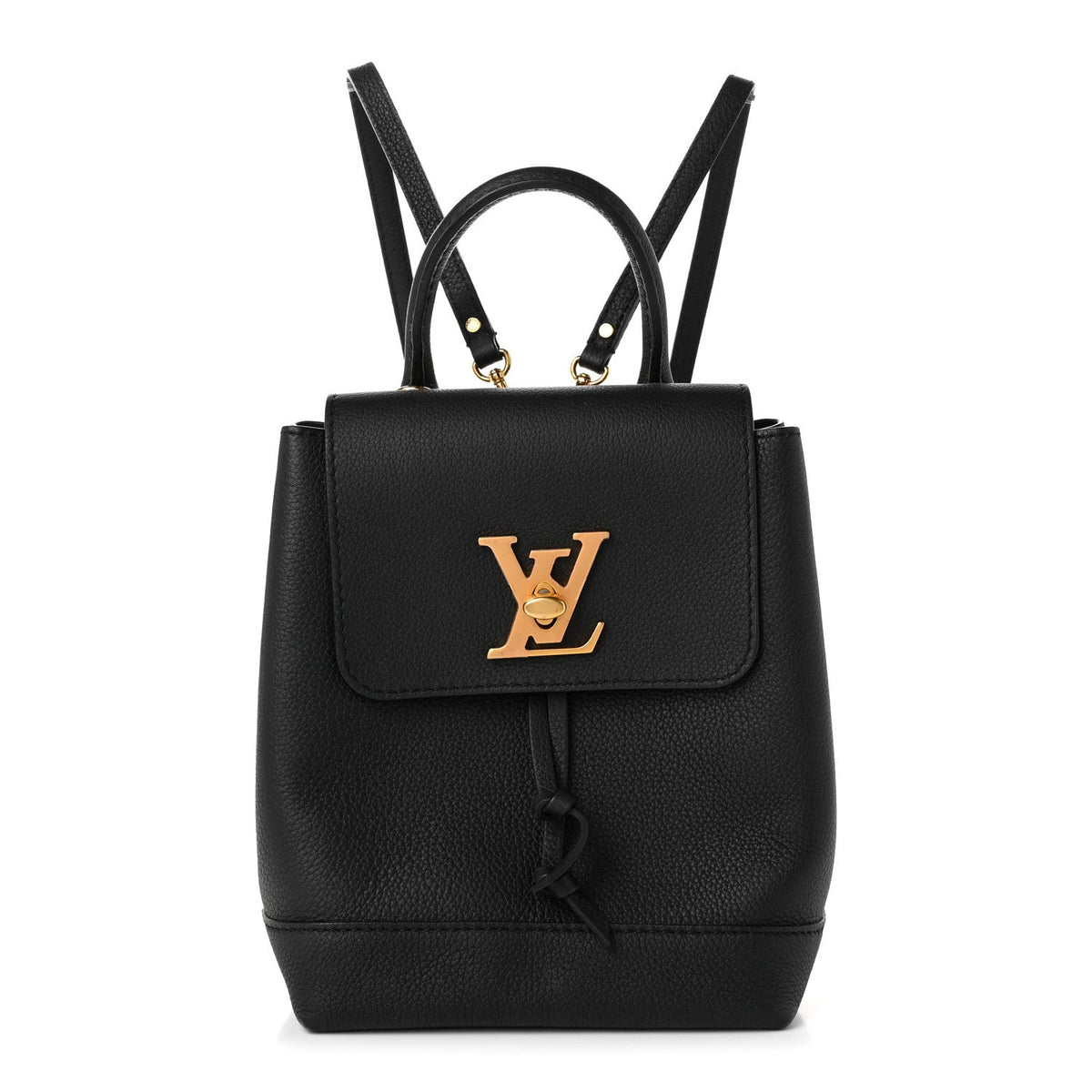 Mini Calfskin Backpack - Black