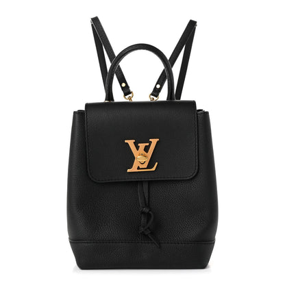 Mini Calfskin Backpack - Black