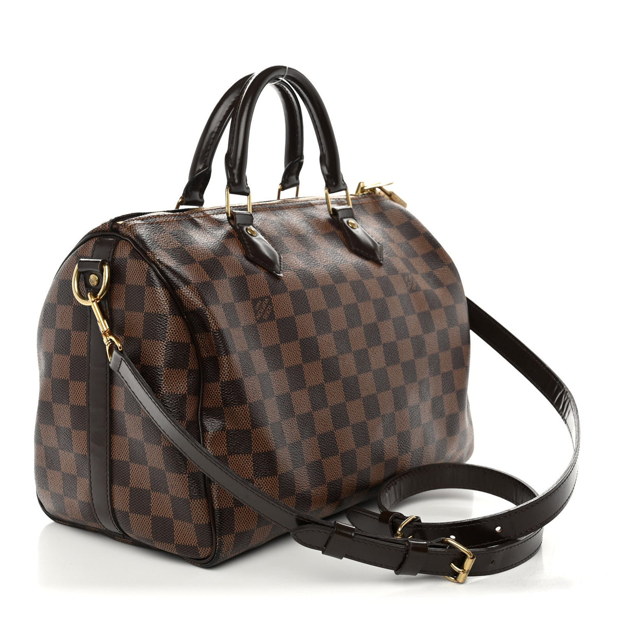 Damier Ebene Speedy Bandouliere 30 Handbag