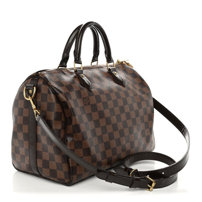 Damier Ebene Speedy Bandouliere 30 Handbag