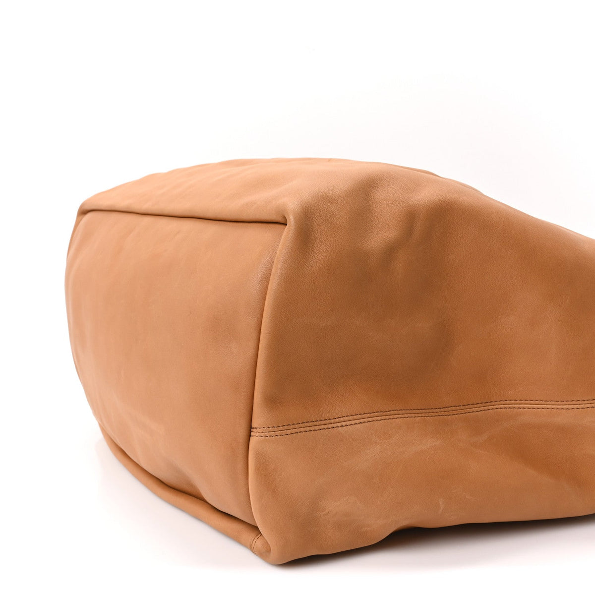 Nappa Handbag - Tan