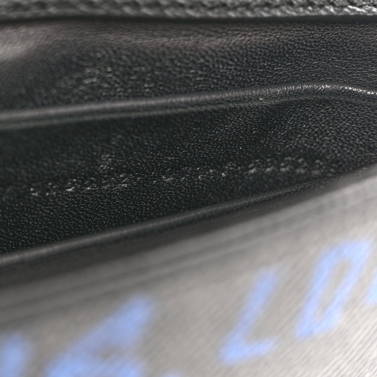 Calfskin Wallet Bag - Black