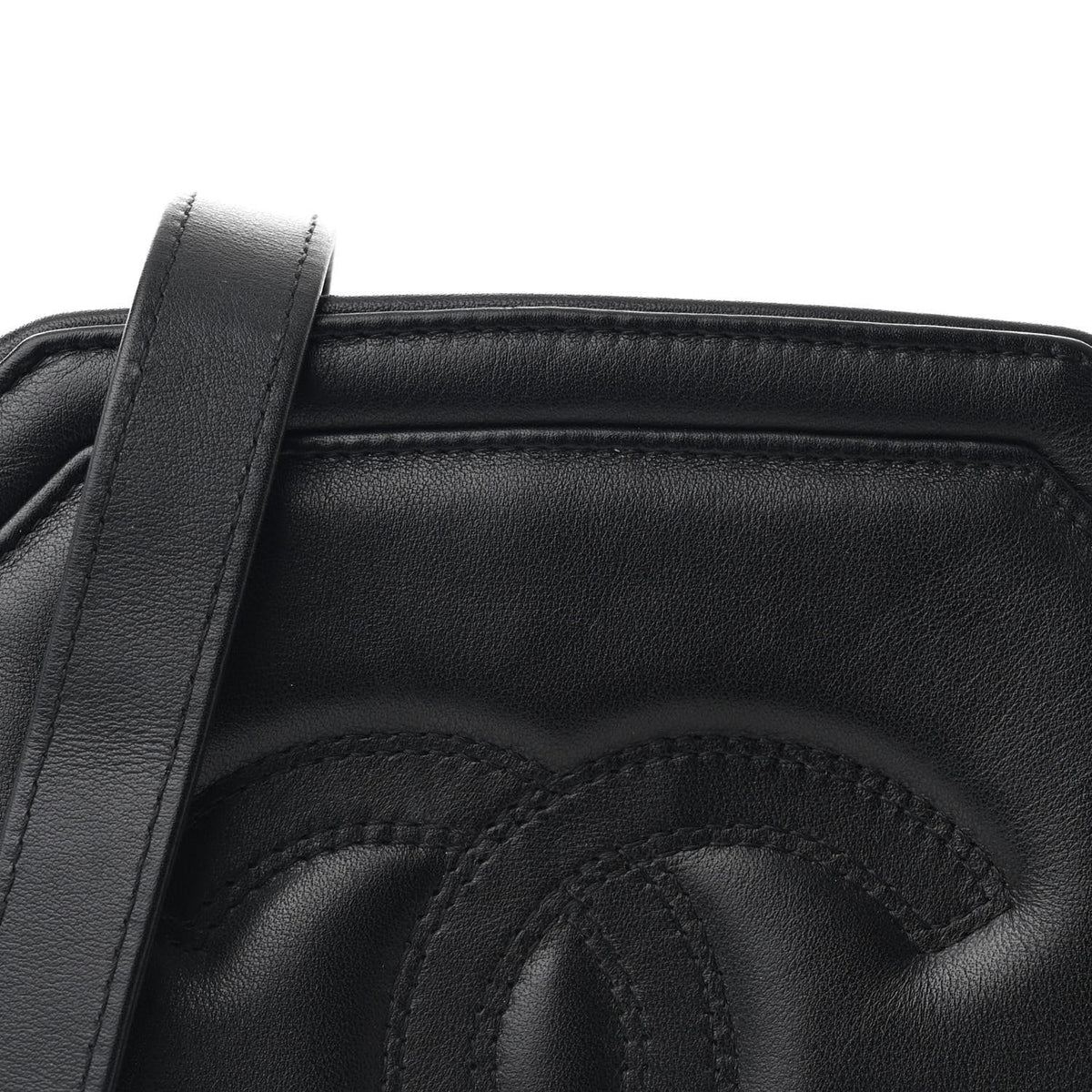 Lambskin Handbag - Black