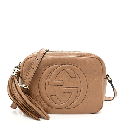 Small Calfskin Handbag - Beige