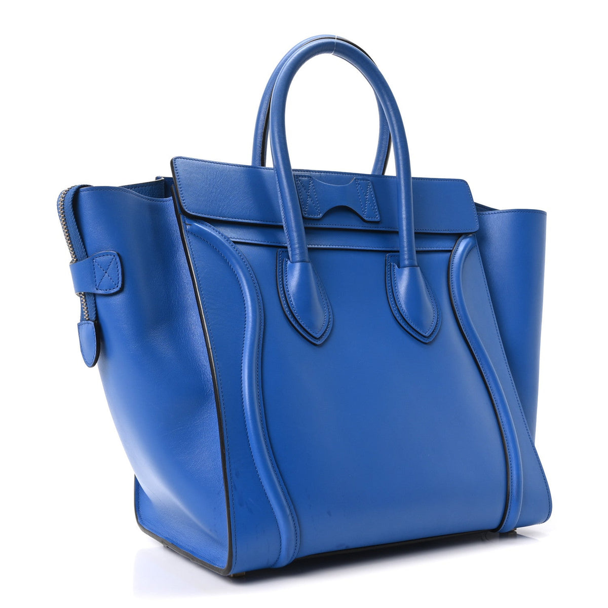 Mini Calfskin Travel Bag - Blue