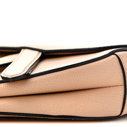 Mini Calfskin Handbag - Beige