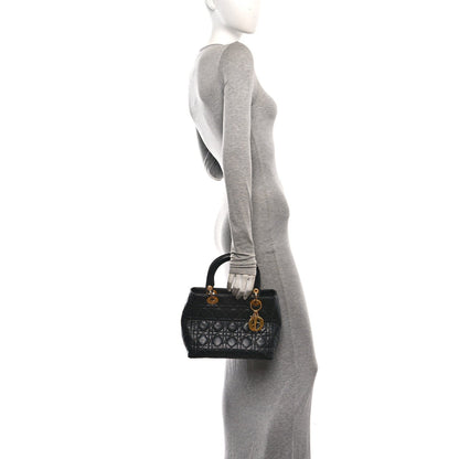 Medium Lambskin Handbag - Black