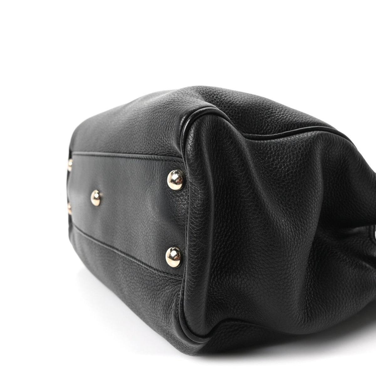 Small Calfskin Tote Bag - Black