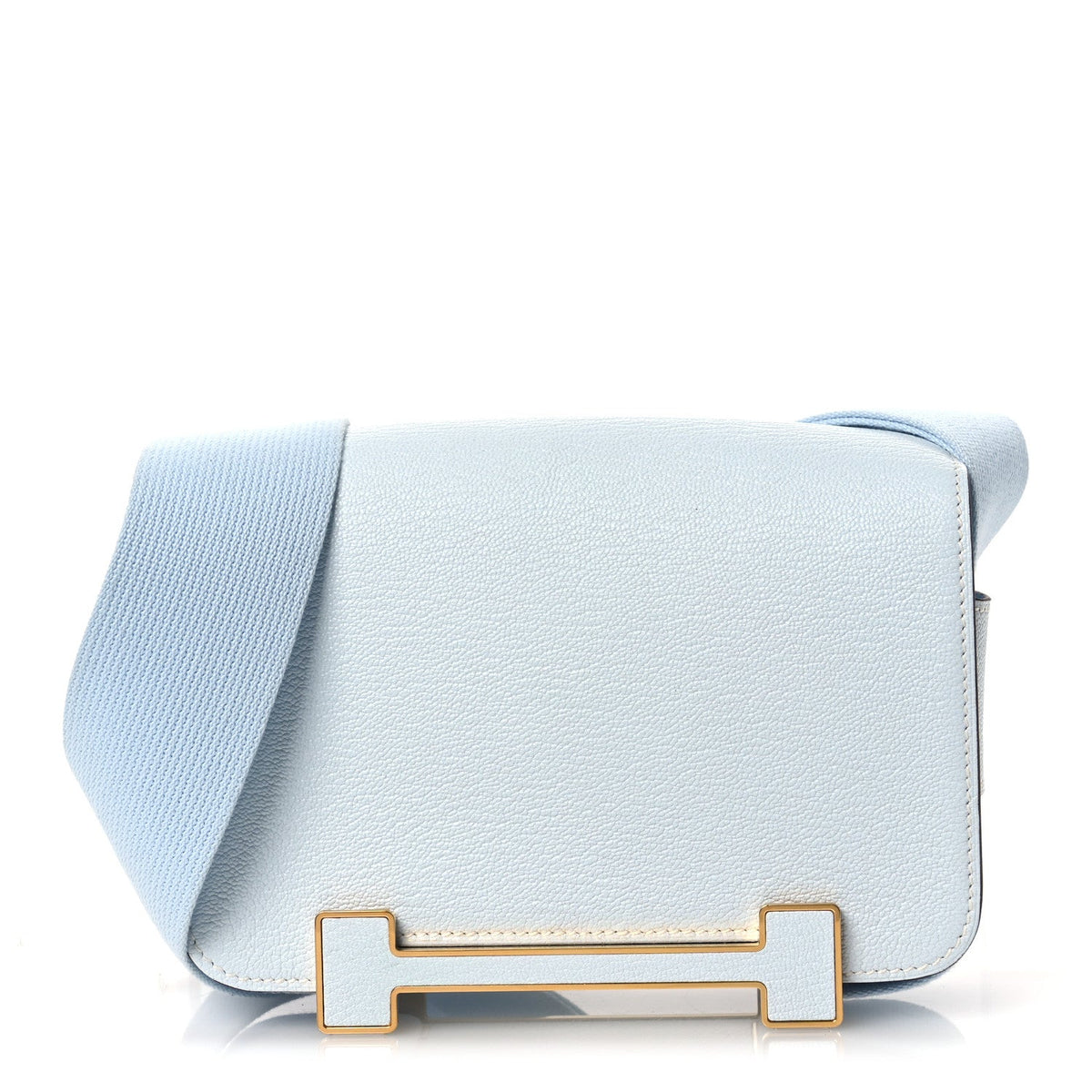 Chevre Mysore Verso Geta Bleu Brume Nata Handbag