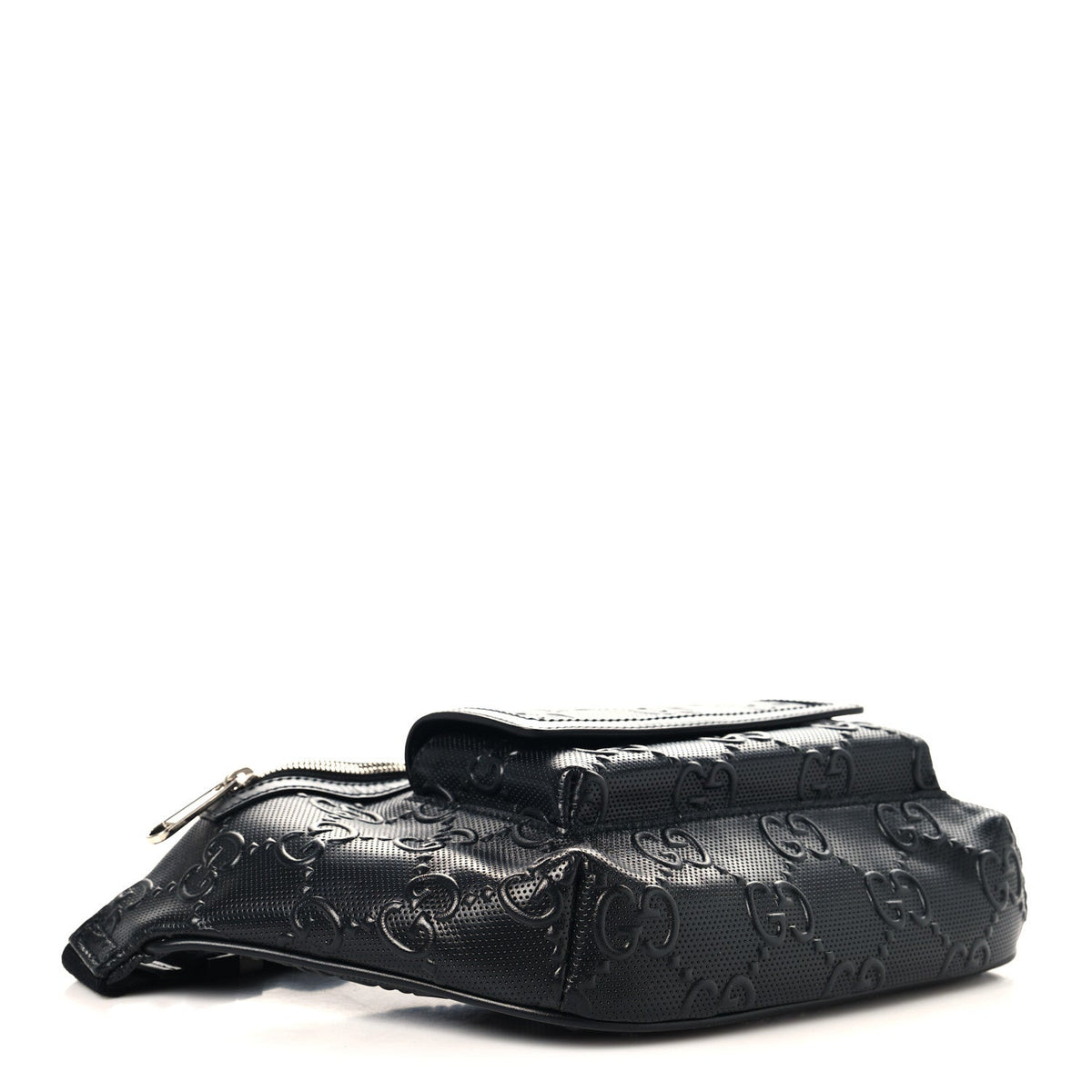 Calfskin Belt Bag - Black