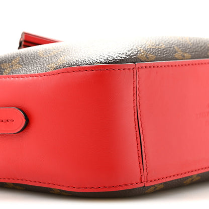 Monogram Saintonge Coquelicot Handbag
