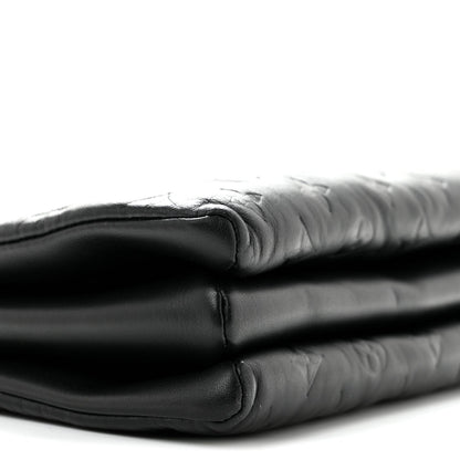 Lambskin Handbag - Black