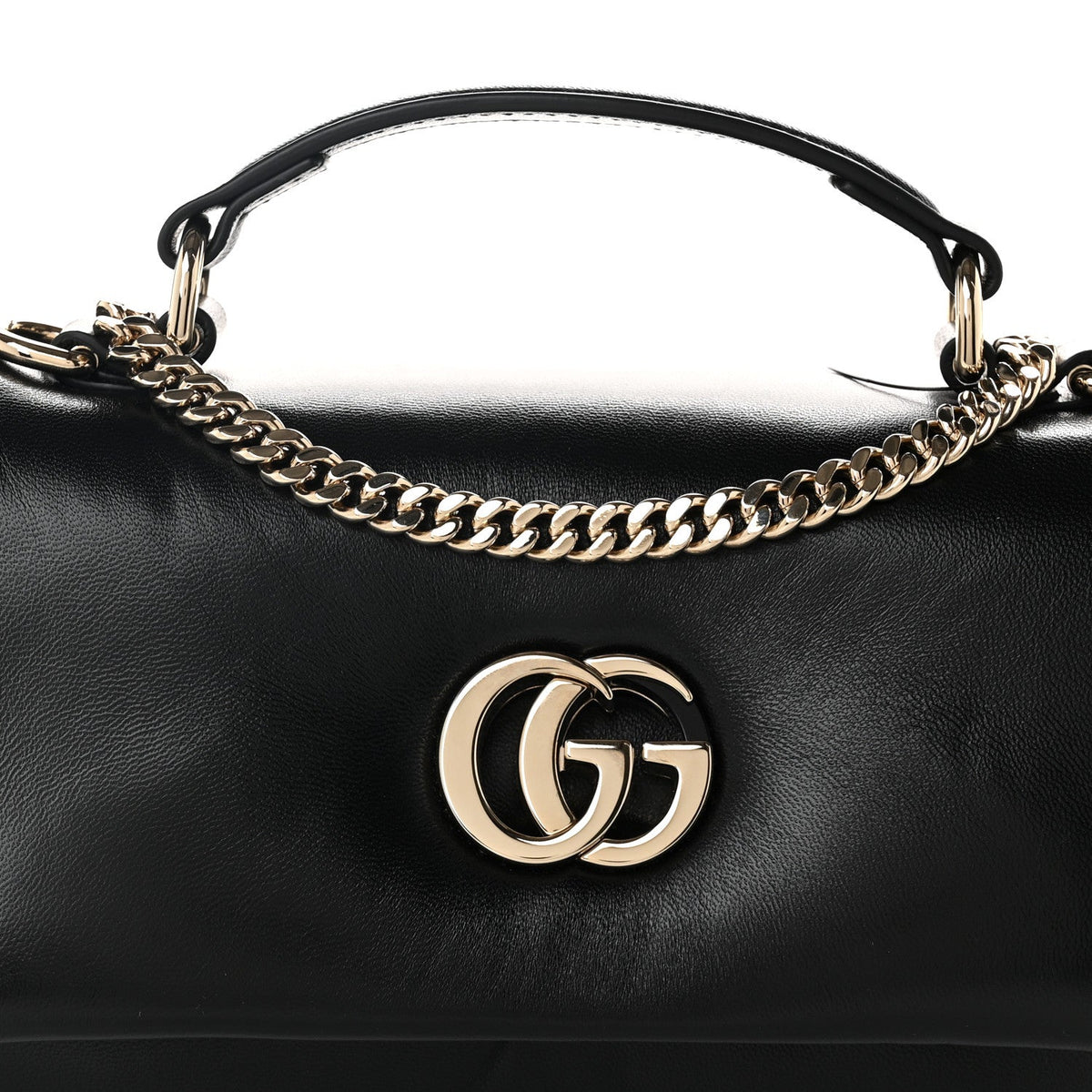 Mini Lambskin Shoulder Bag - White