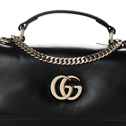 Mini Lambskin Shoulder Bag - White