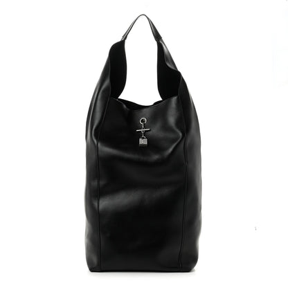 Large Calfskin Hobo Bag - Tan