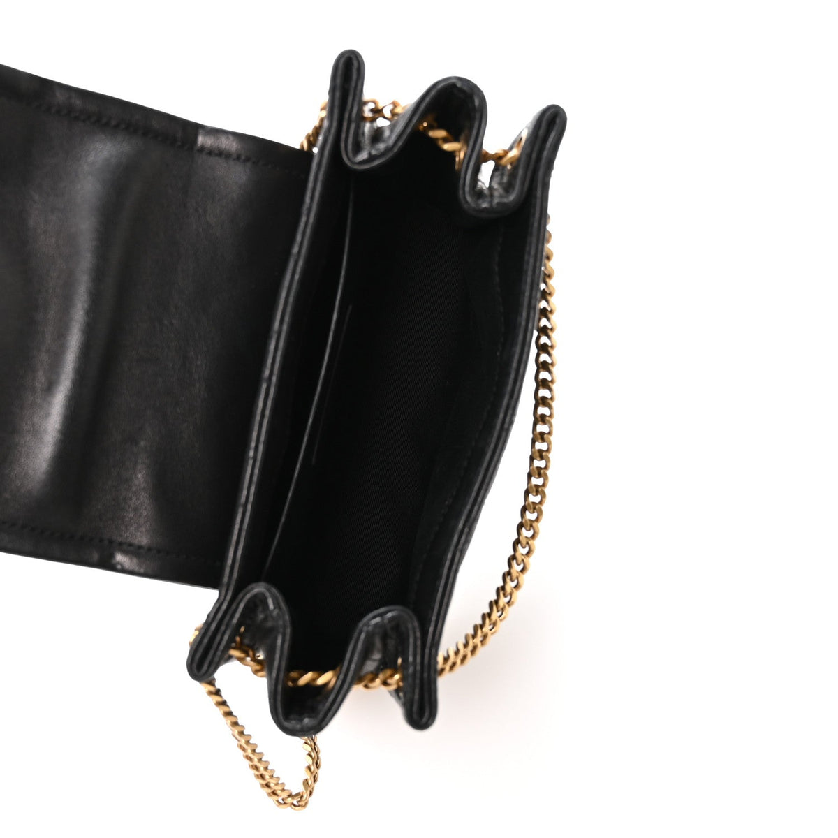 Mini Quilted Lambskin Handbag - Black