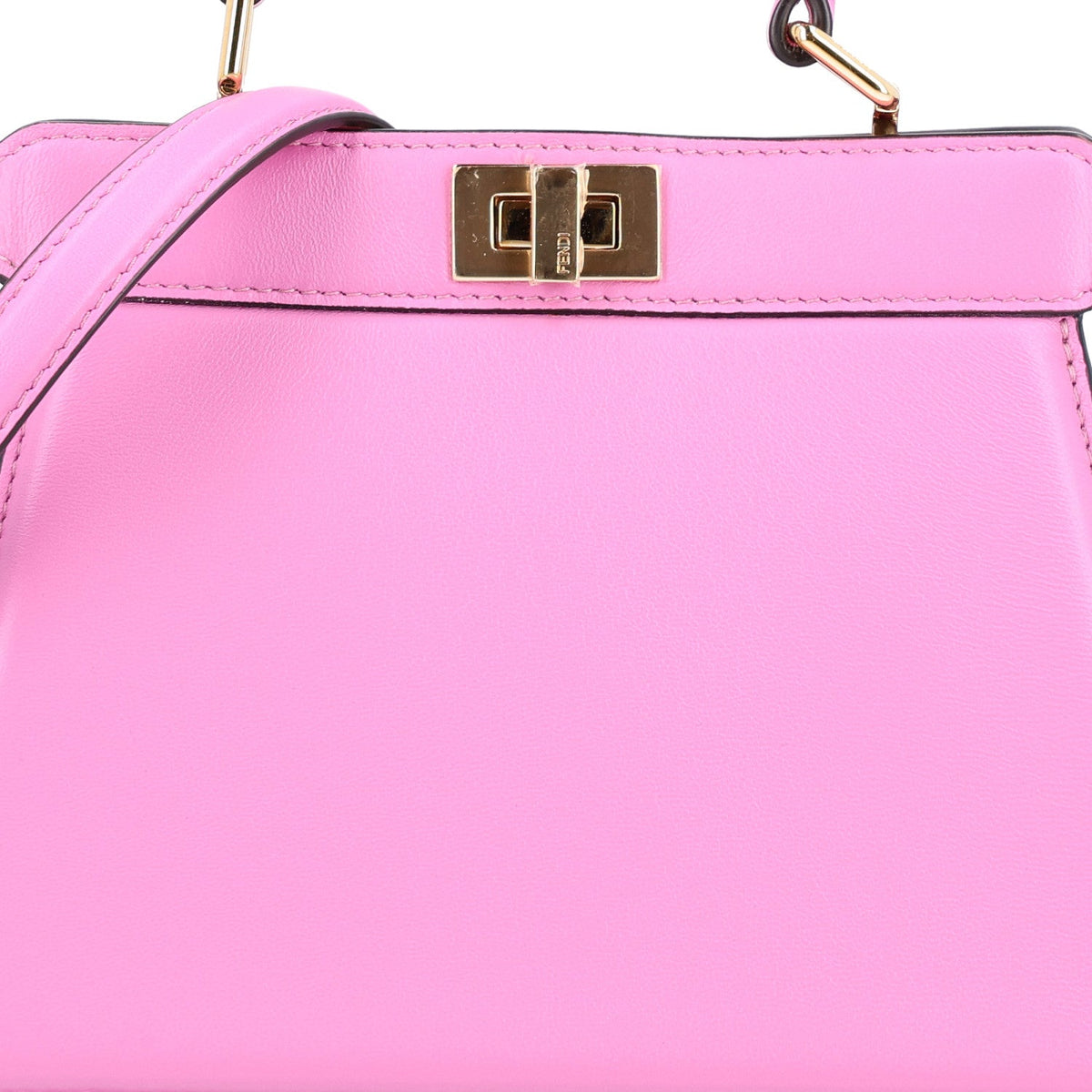 Nappa Satchel Bag - Rosa