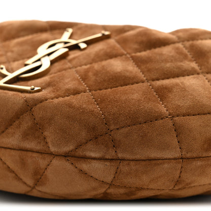 Quilted Suede Handbag