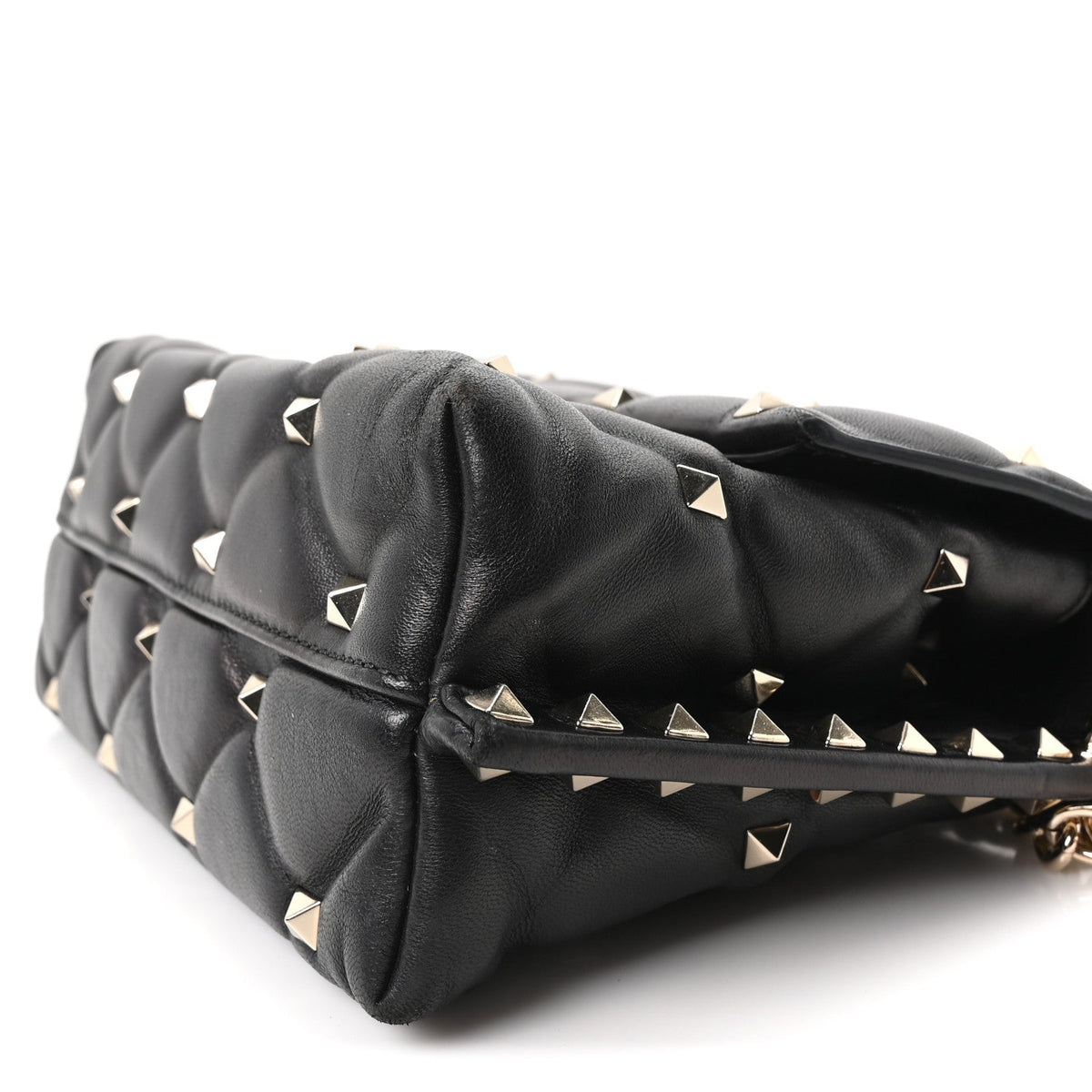 Small Nappa Crossbody Bag - Black