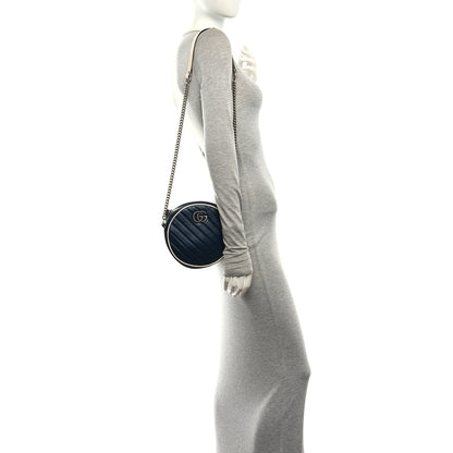 Mini Calfskin Shoulder Bag - Black