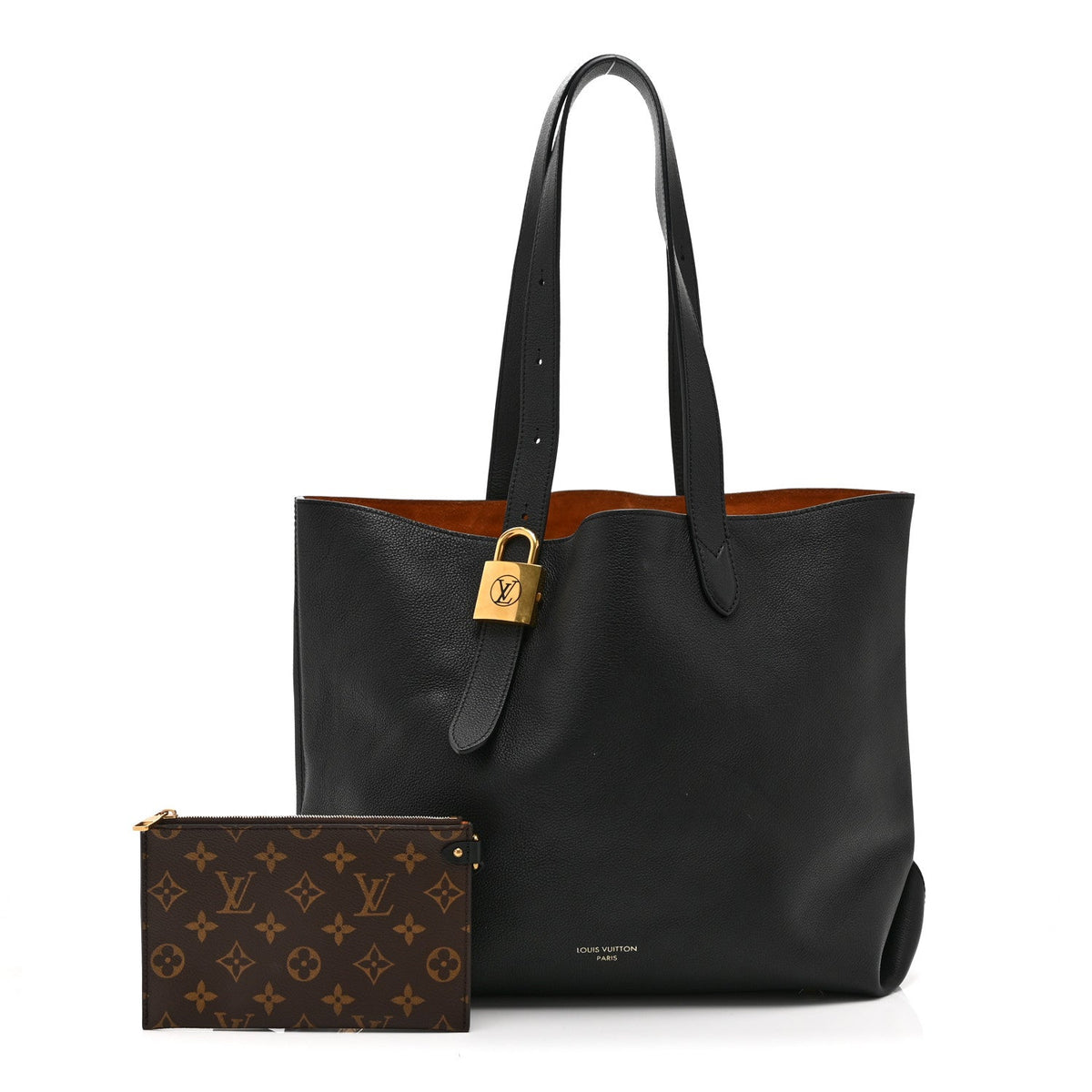 Calfskin Handbag - Black