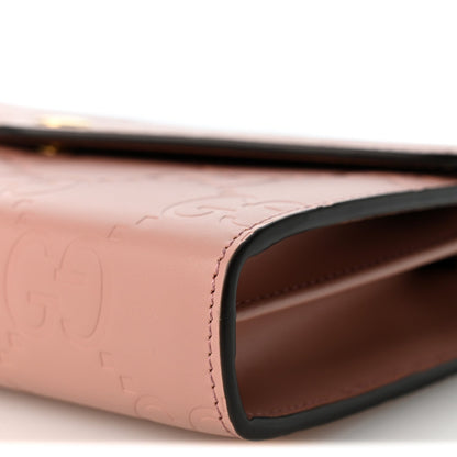 Calfskin Wallet Bag - Pink
