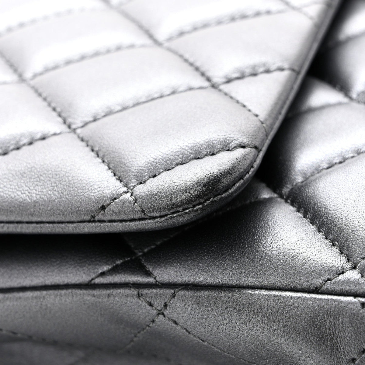 Maxi Quilted Lambskin Flap Shoulder Bag