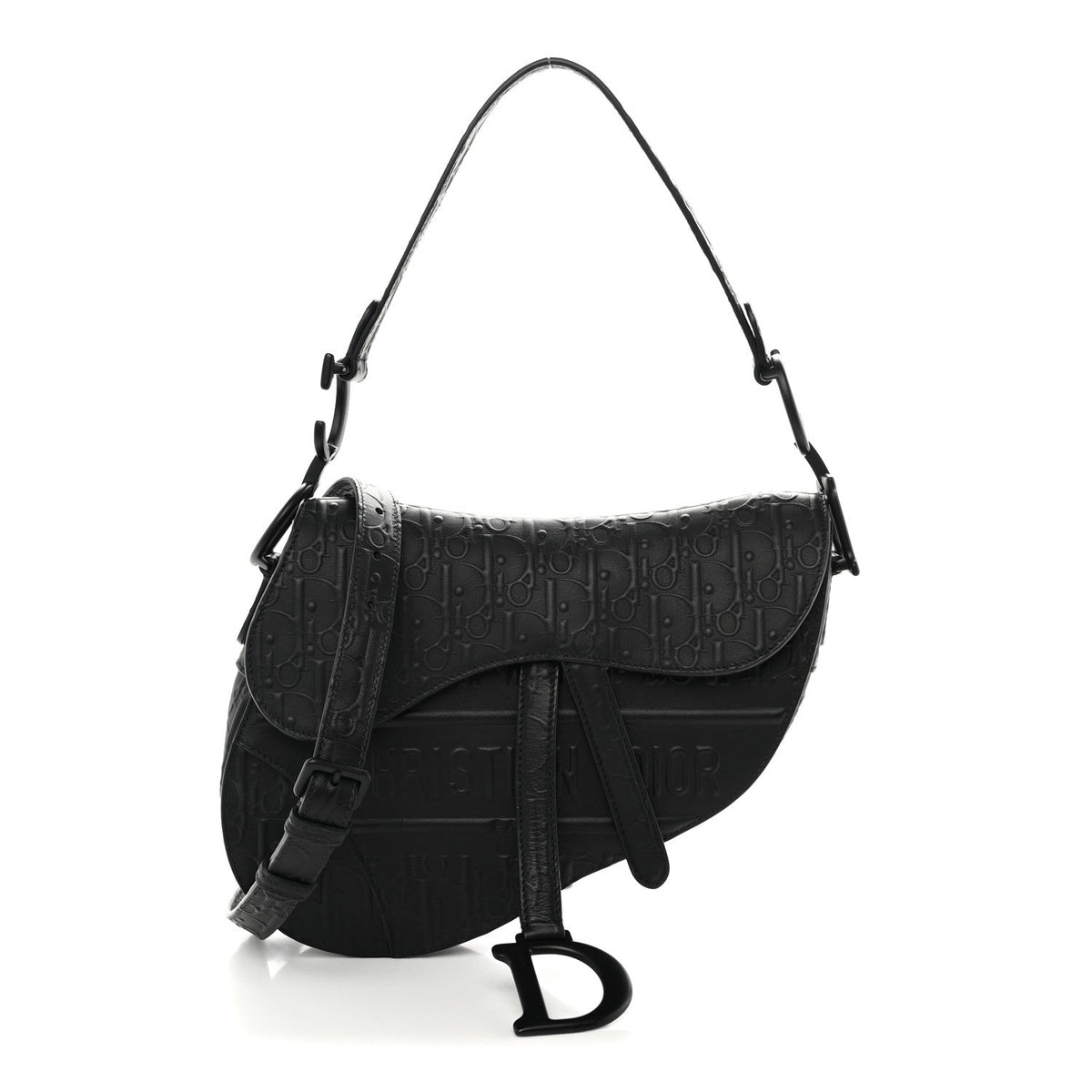 Calfskin Handbag - Black