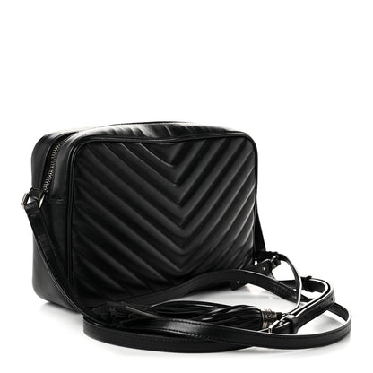 Calfskin Crossbody Bag - Black