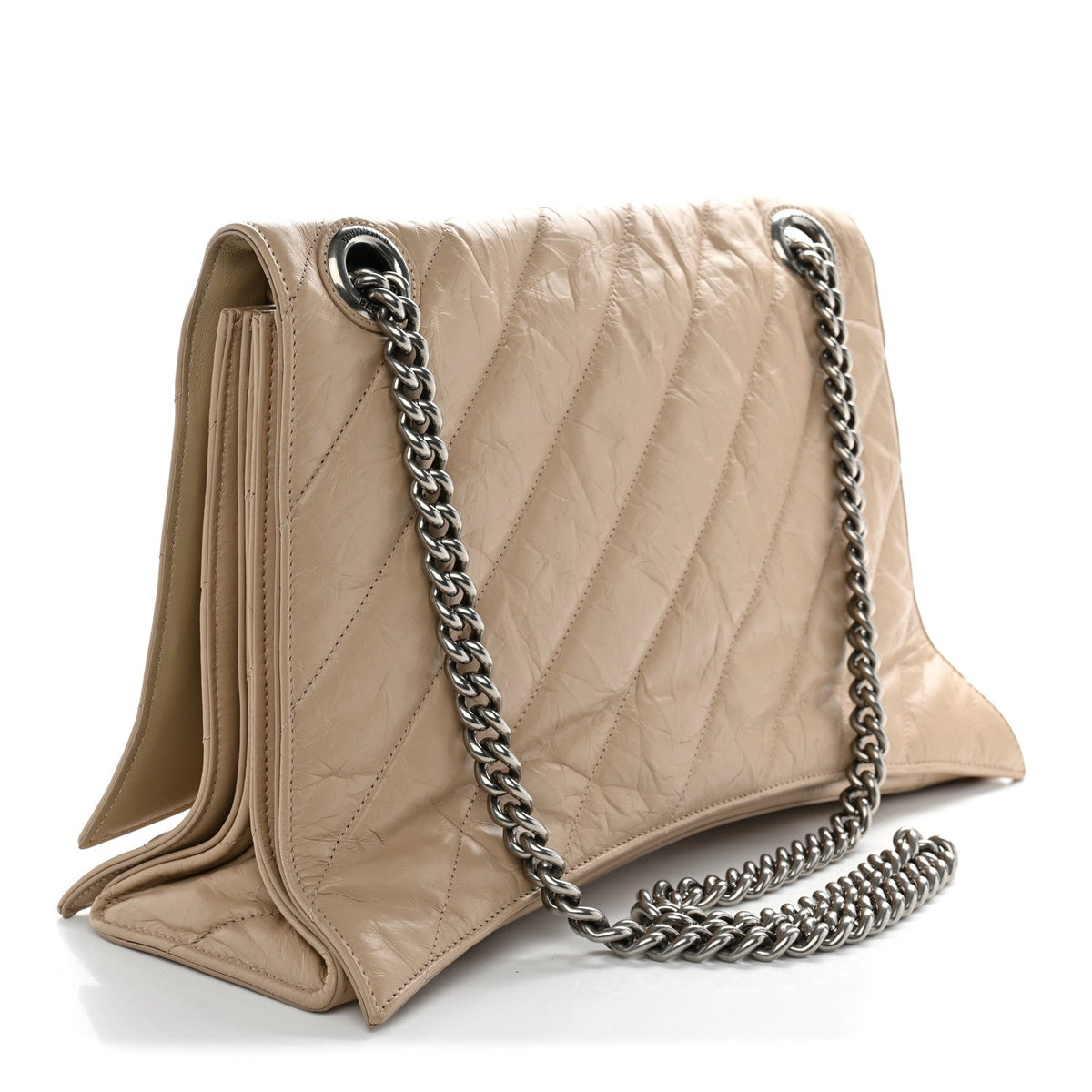Large Quilted Calfskin Handbag