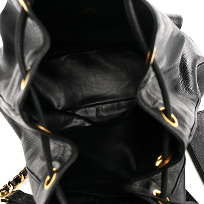 Caviar Backpack - Black