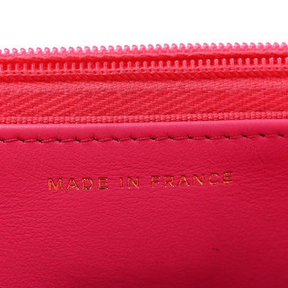Quilted Caviar Wallet Bag