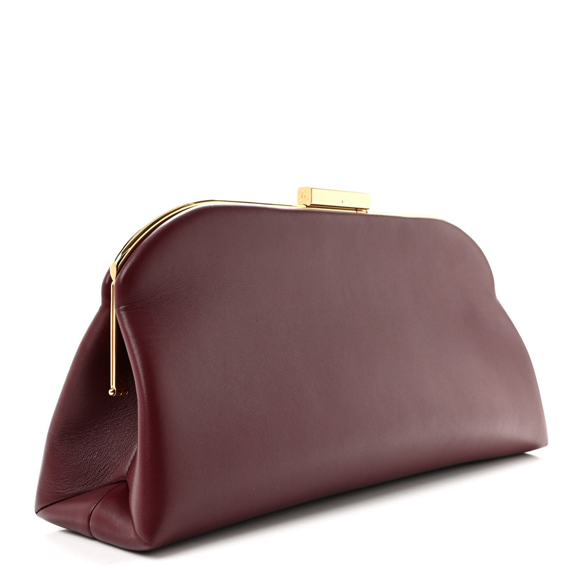 Large Lambskin Clutch Bag