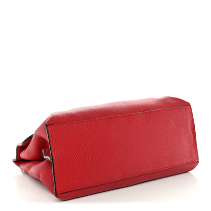 Small Calfskin Handbag - Red