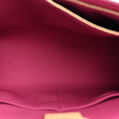 Monogram Cluny Bb Bordeaux Fuchsia Handbag