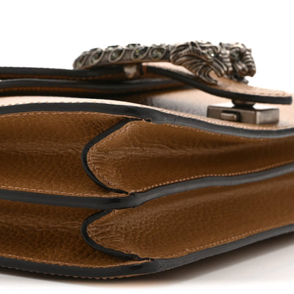 Small Calfskin Shoulder Bag - Natural