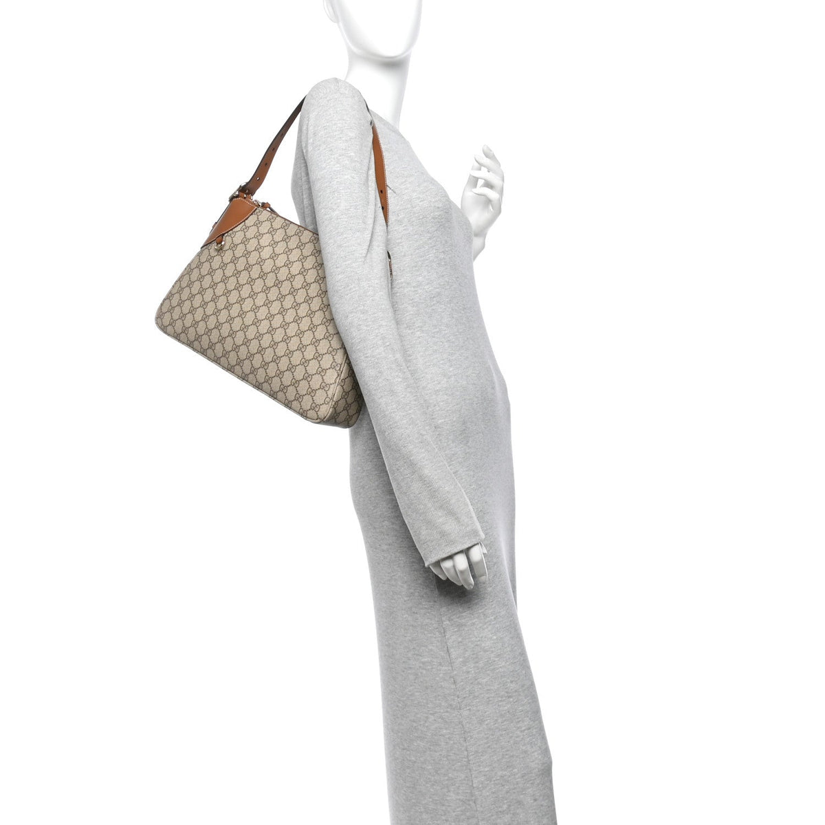 Medium Shoulder Bag - Beige