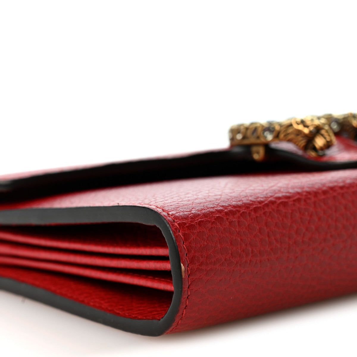 Mini Calfskin Wallet Bag - Red