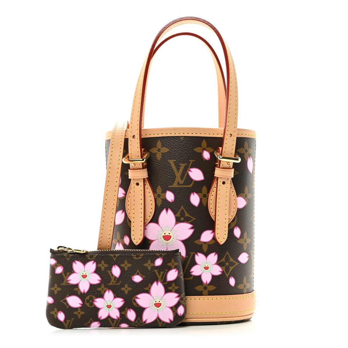 Nano Bucket Bag - Brown