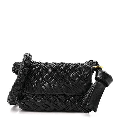 Calfskin Shoulder Bag - Black
