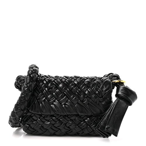 Calfskin Shoulder Bag - Black