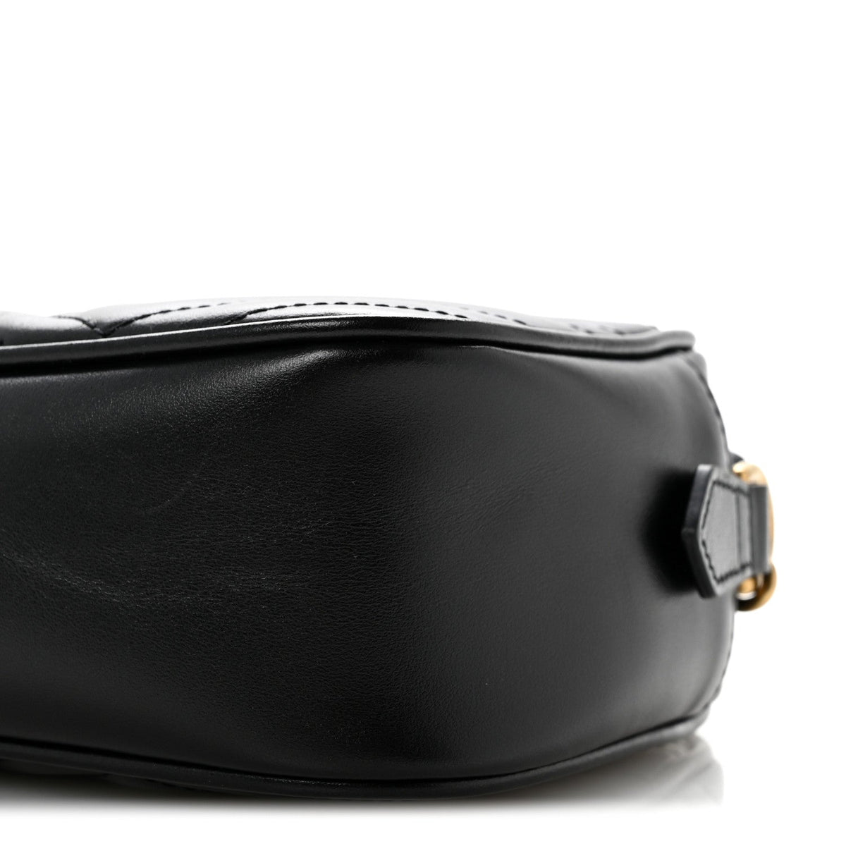 Small Calfskin Shoulder Bag - Black