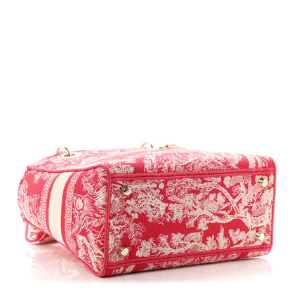 Medium Canvas Handbag - Red