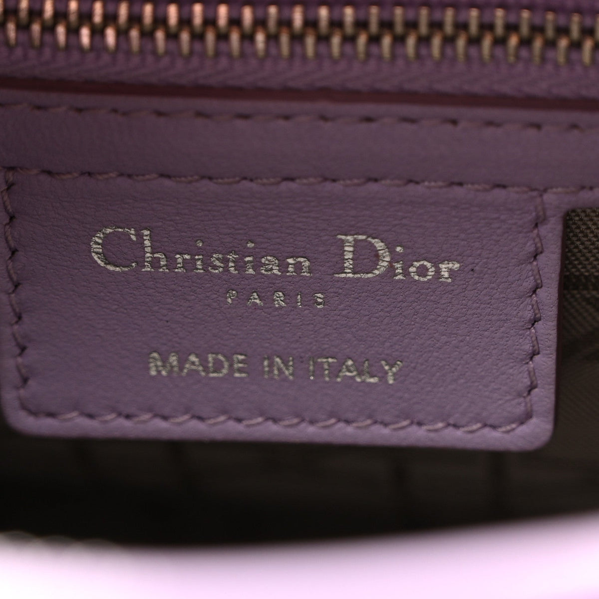 Medium Lambskin Handbag - Purple
