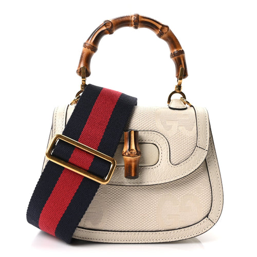 Mini Calfskin Handbag - Red