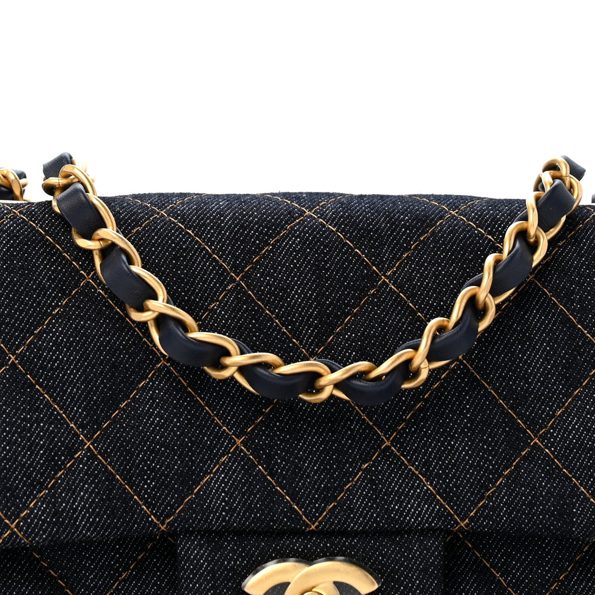 Mini Quilted Flap Shoulder Bag - Tan