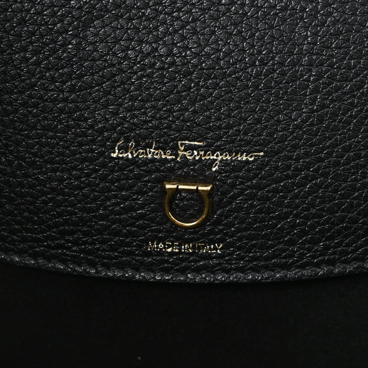 Calfskin Tote Bag - Black